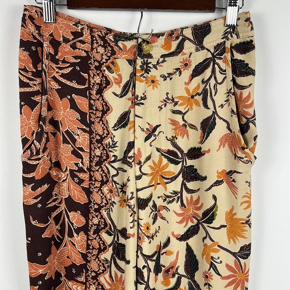 Anthropologie Floral Joggers Size 4 Excellent Condition - Picture 7 of 15